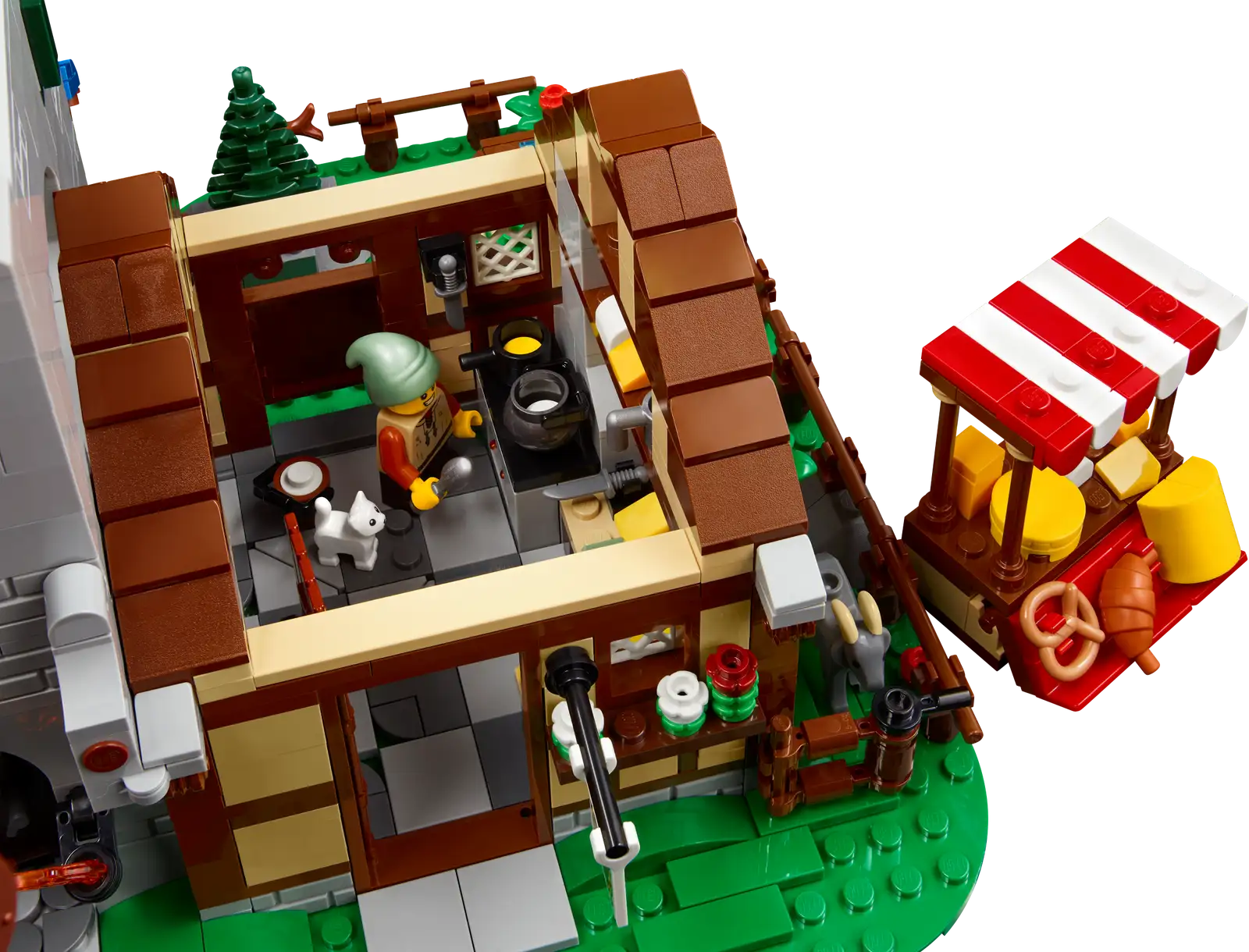 Compatible - Icons - 10332 - Medieval Town Square - 3304 Pieces