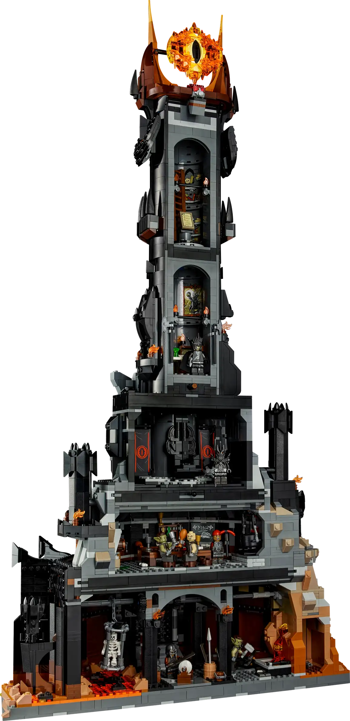 Compatible - Icons - 10333 - The Lord of the Rings - Barad-dur - 5471 Pieces