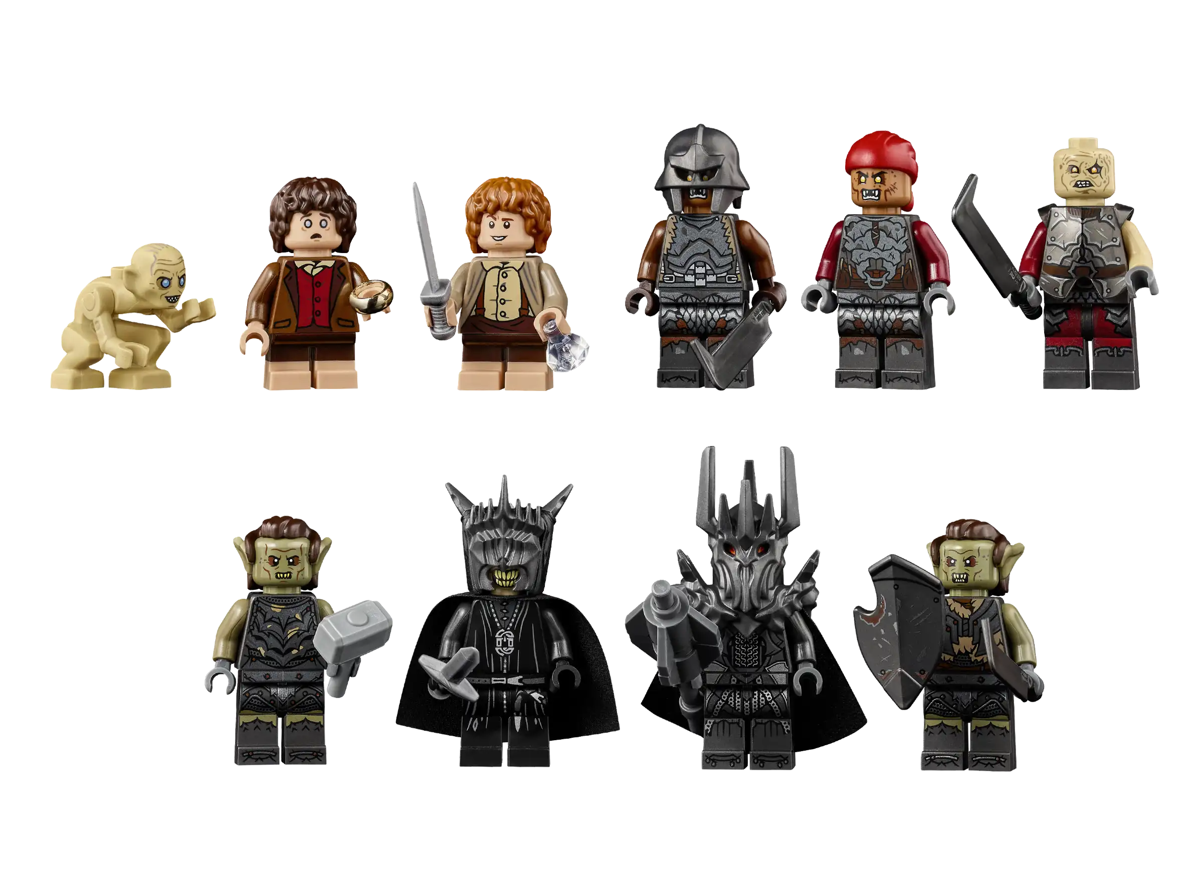 Compatible - Icons - 10333 - The Lord of the Rings - Barad-dur - 5471 Pieces