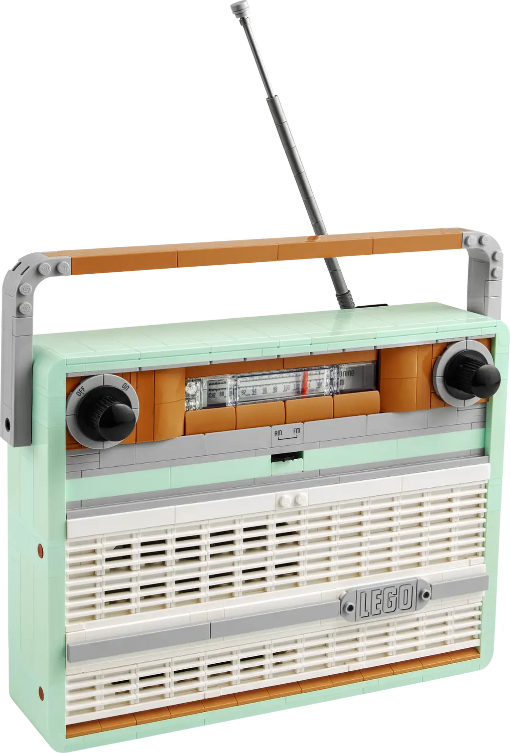 Compatible - Icons - 10334 - Retro Radio - 906 Pieces