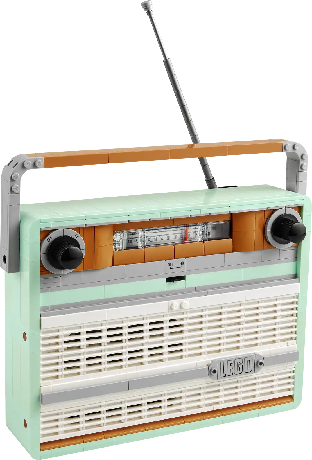 Compatible - Icons - 10334 - Retro Radio - 906 Pieces
