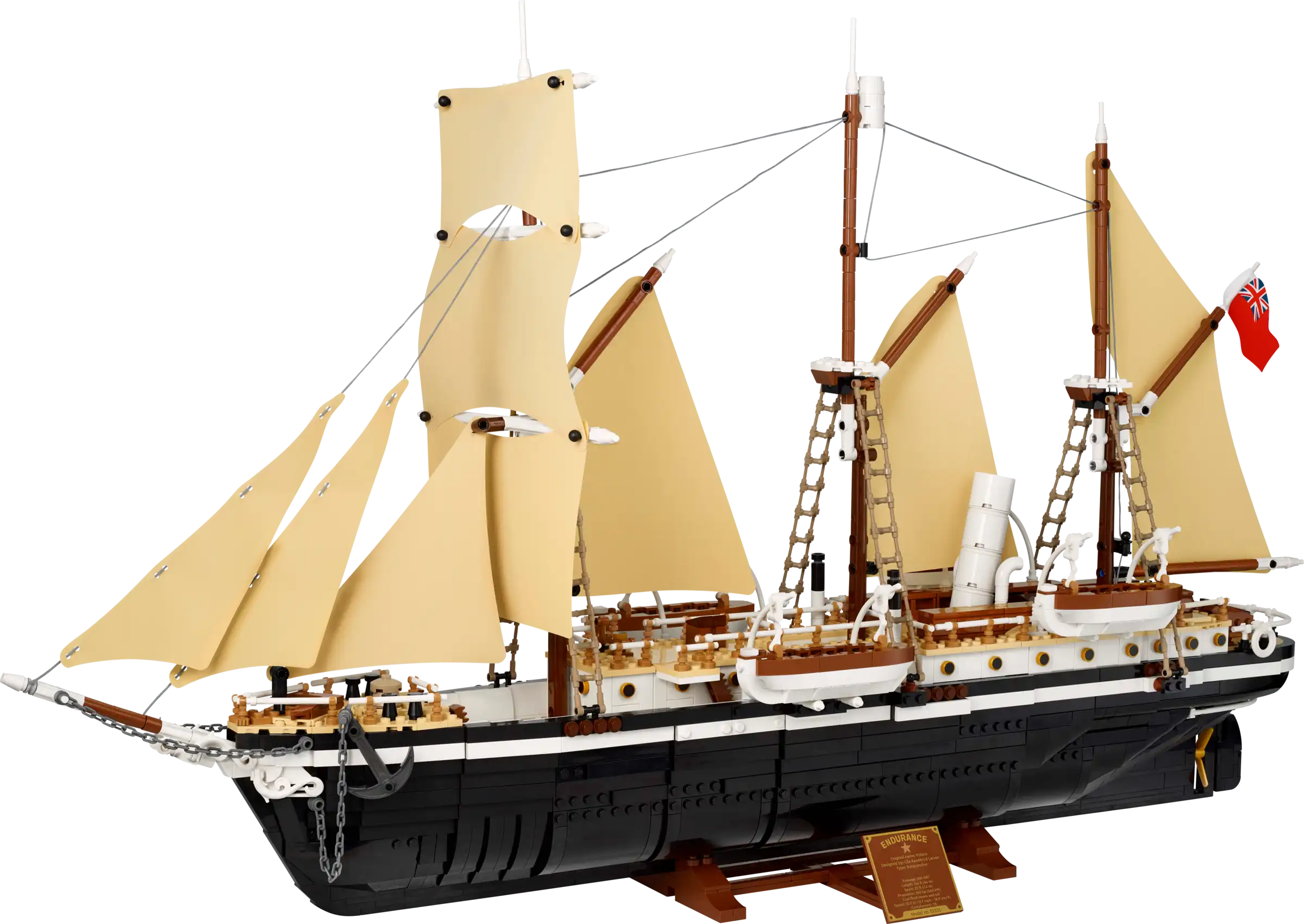 Compatible - Icons - 10335 - The Endurance Ship - 3011 Pieces