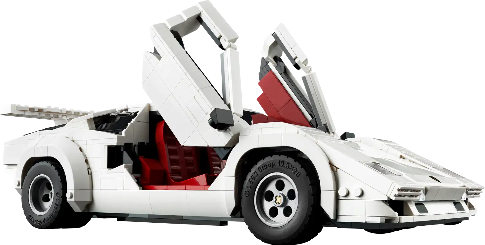 Compatible - Icons - 10337 - Lamborghini Countach 5000 Quattrovalvole - 1506 Pieces