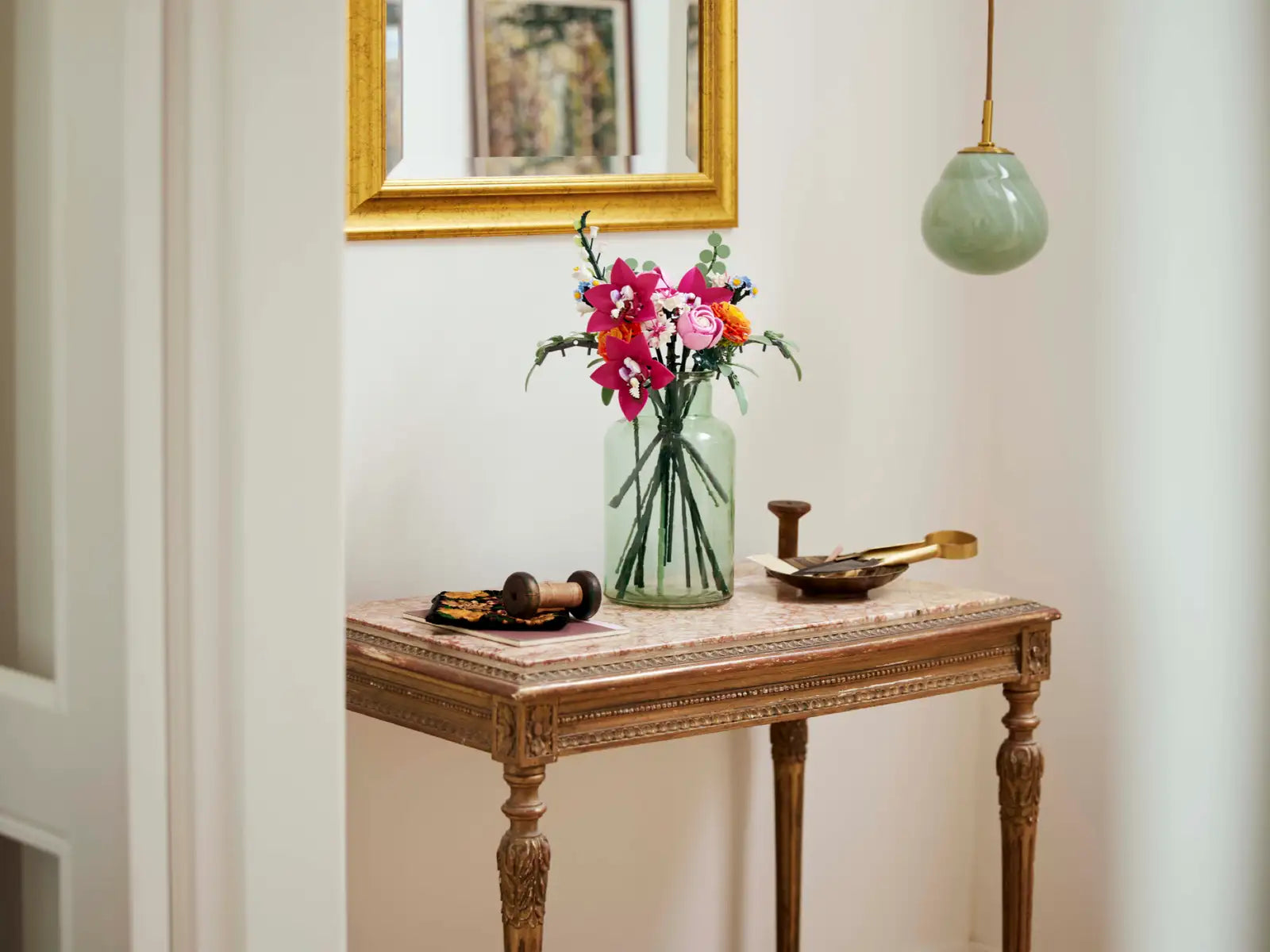 Compatible - Icons - 10342 - Botanicals - Pretty Pink Flower Bouquet - 749 Pieces (Group Order Discount Not Applicable)