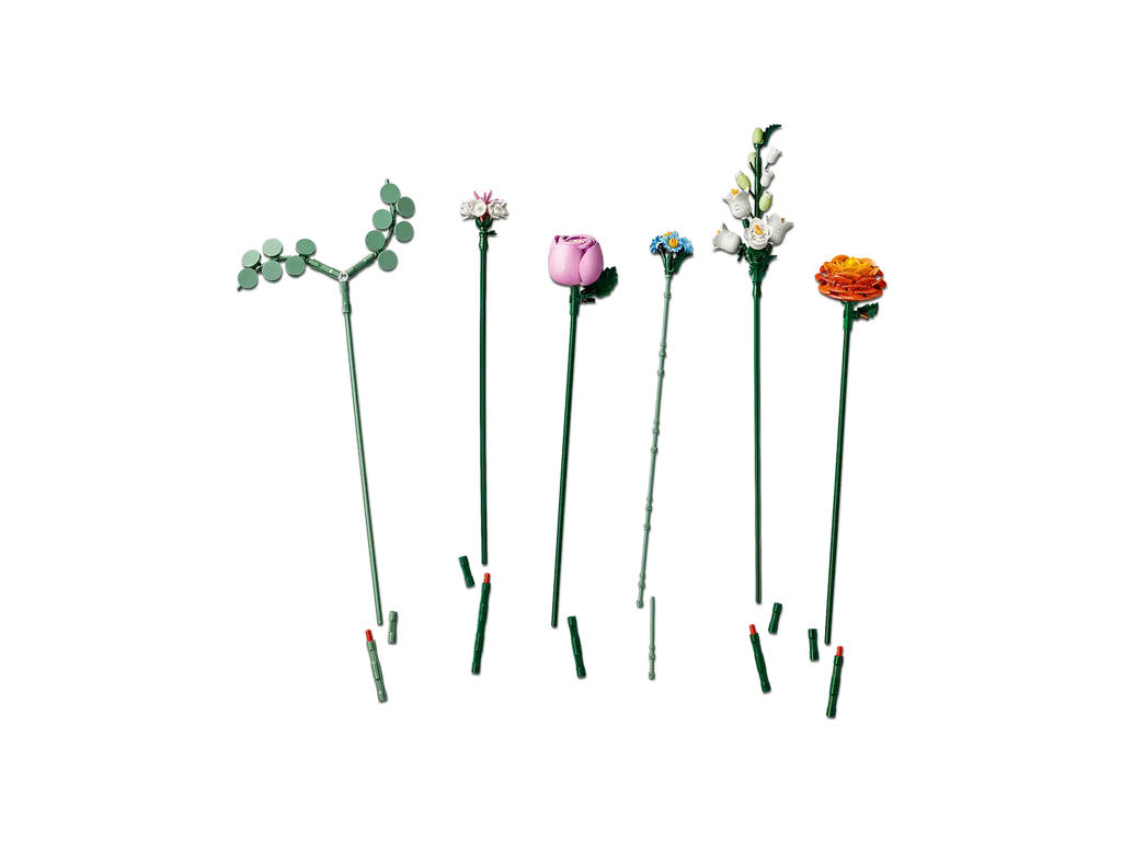 Compatible - Botanicals - 10342 - Pretty Pink Flower Bouquet - 749 Pieces