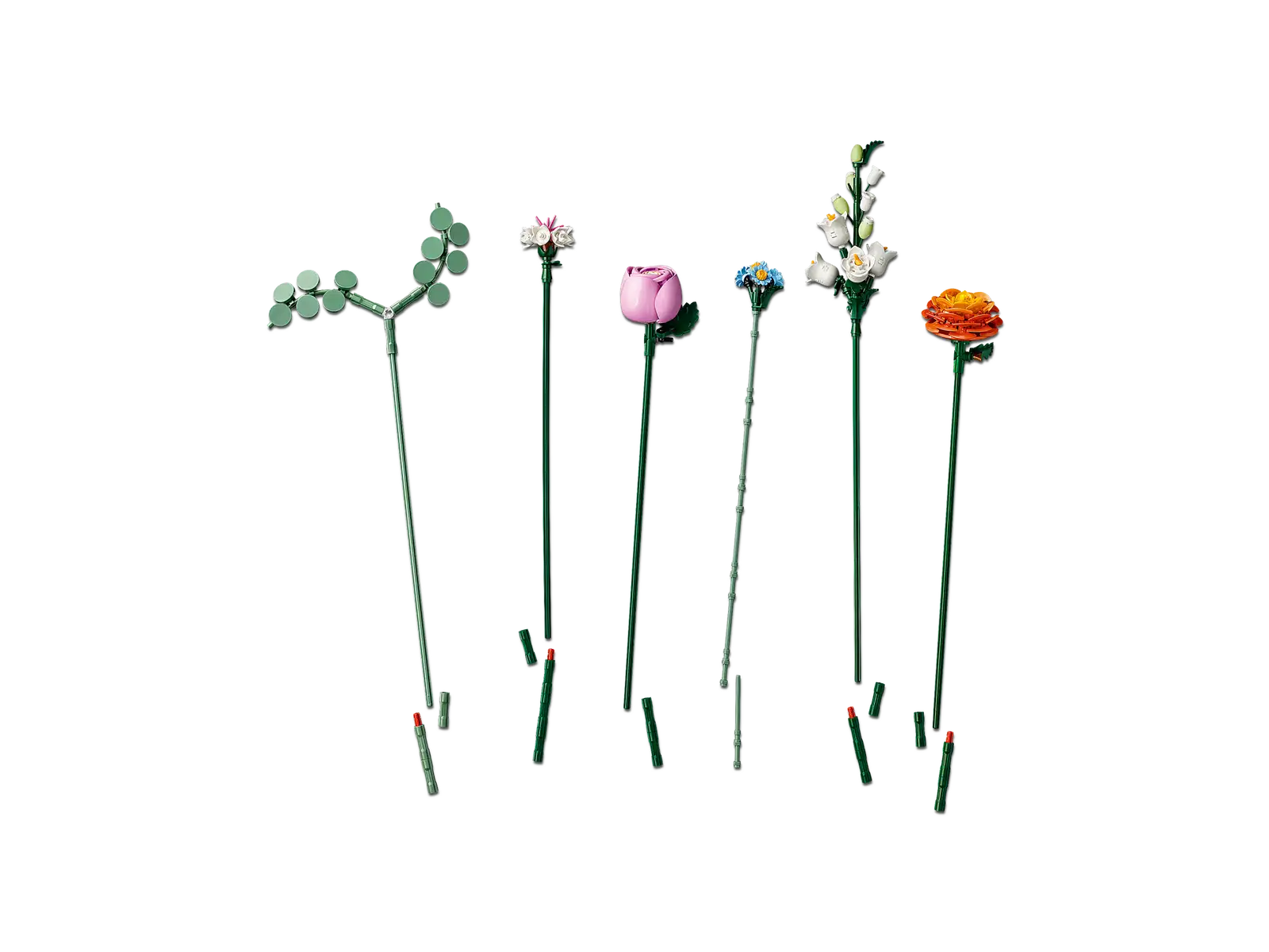 Compatible - Icons - 10342 - Botanicals - Pretty Pink Flower Bouquet - 749 Pieces (Group Order Discount Not Applicable)