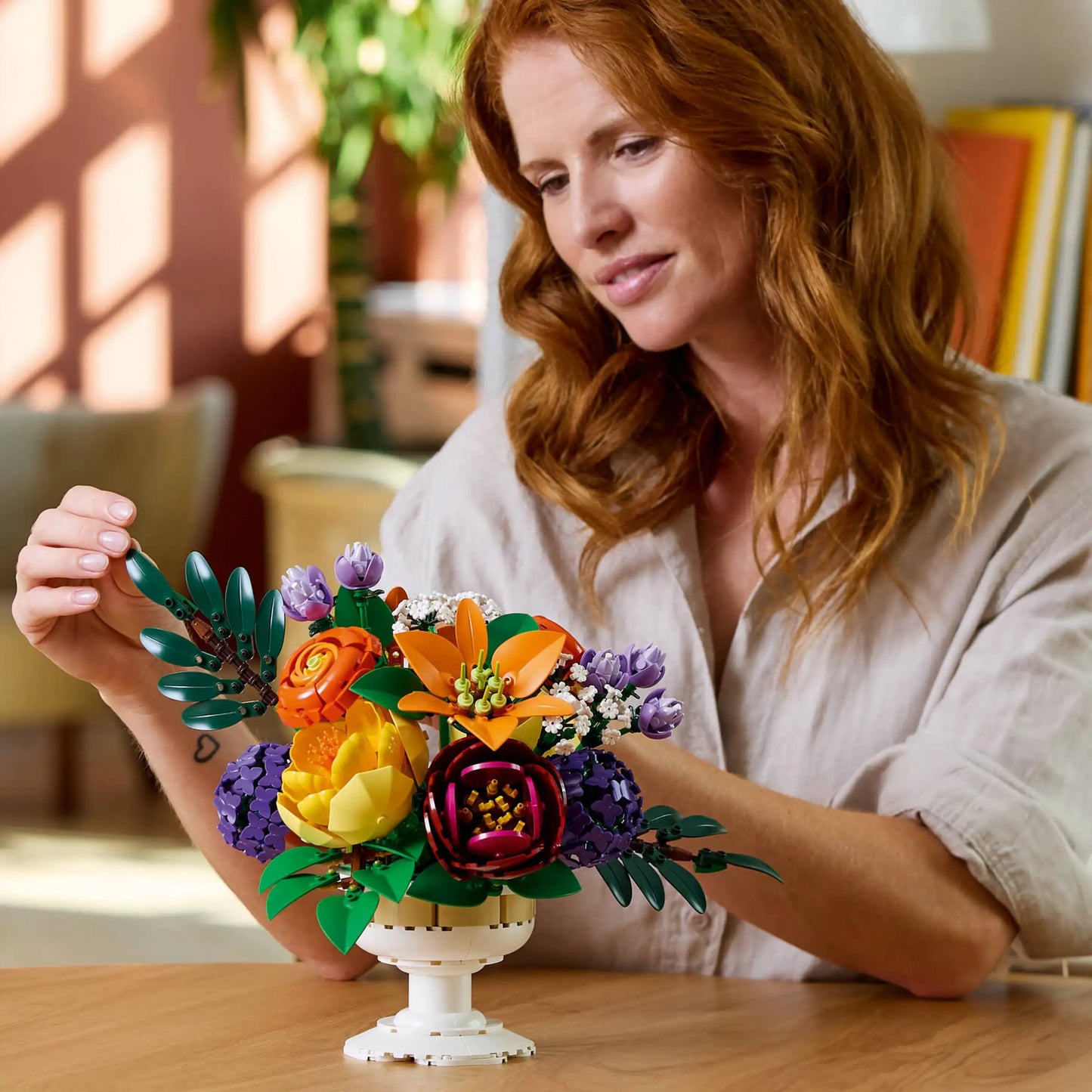 Compatible - 10345 - Flower Arrangement - 1161 Pieces