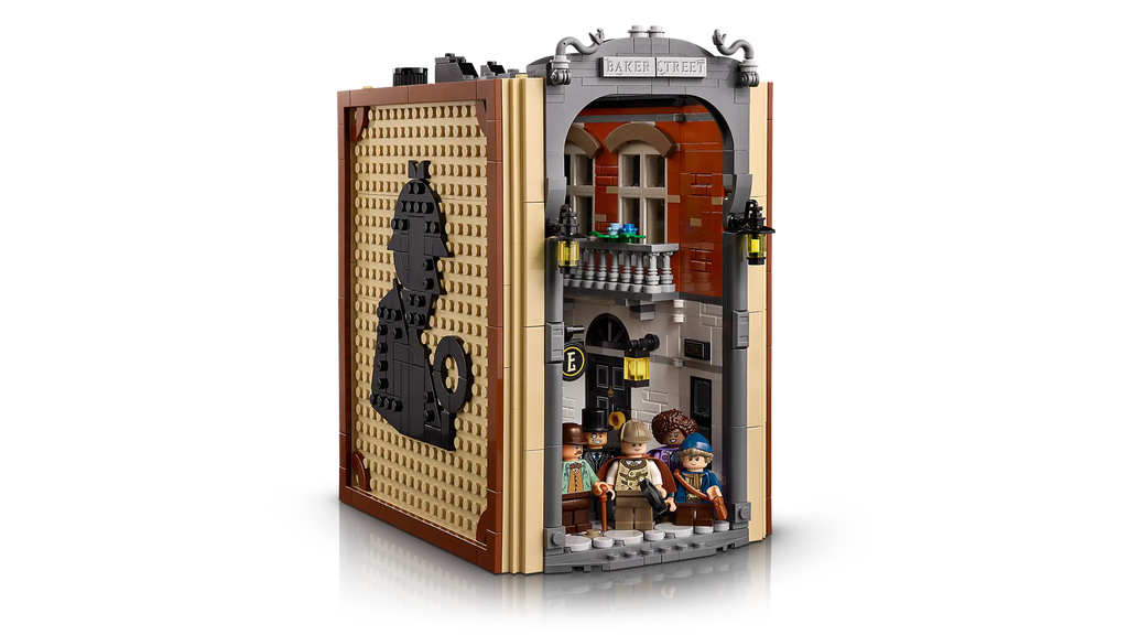 Compatible - Icons - 10351 - Sherlock Holmes - Book Nook - 1359 Pieces
