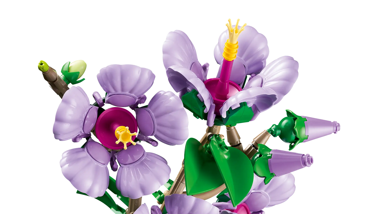 Compatible - 10372 - Botanicals - Hibiscus - 660 Pieces