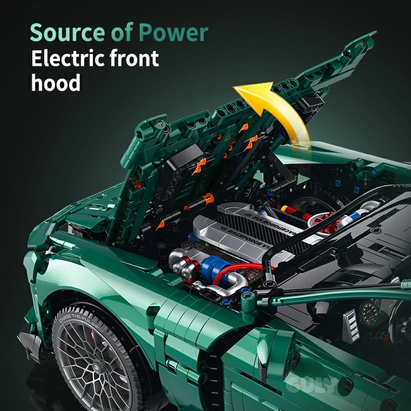 GULY - 10662 - Aston Martin Valour - 3828 Pieces