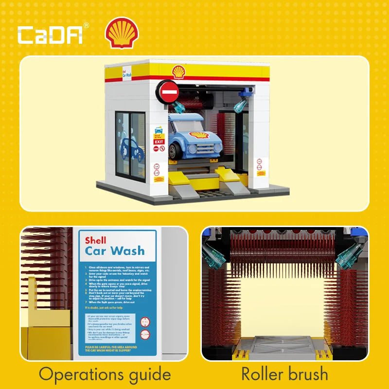 CaDA - C66030 - Shell Car Wash - 294 Pieces