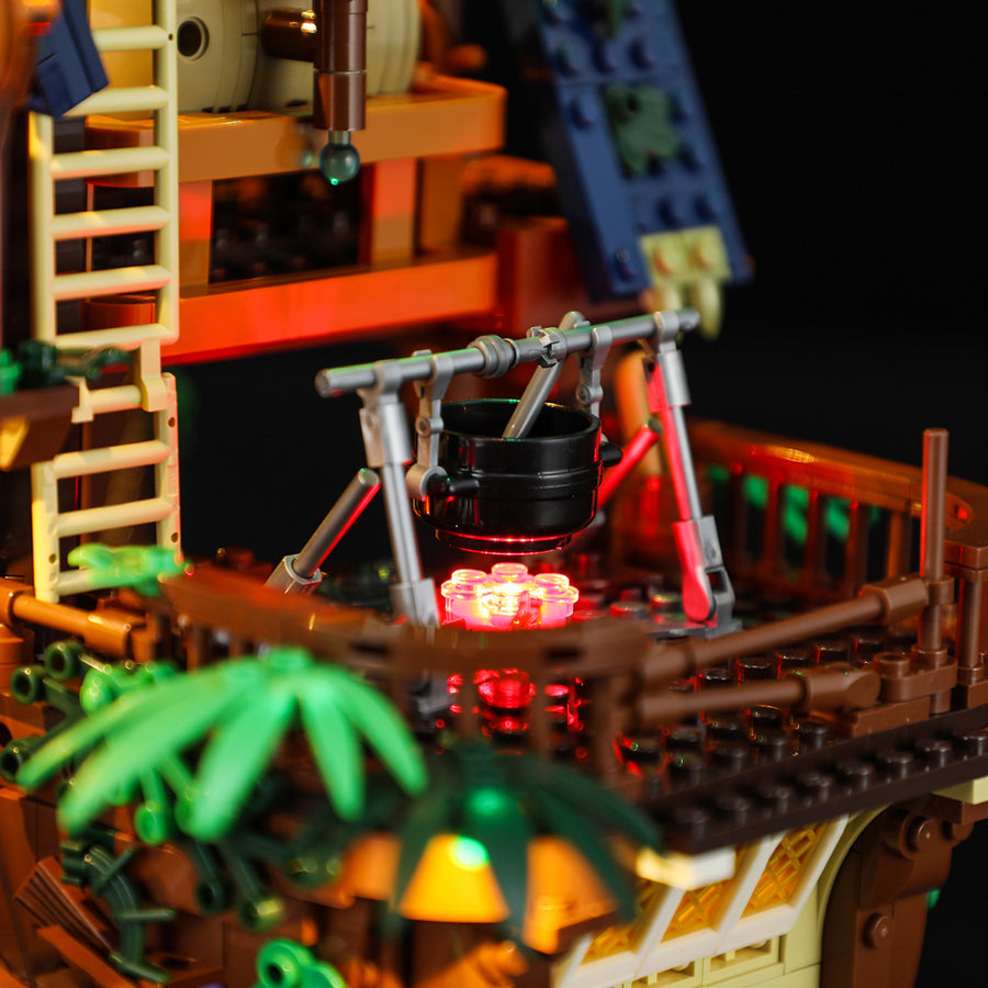 Funwhole/Lumibricks - F9011 - Medieval Pier Inn - 2,143 pieces