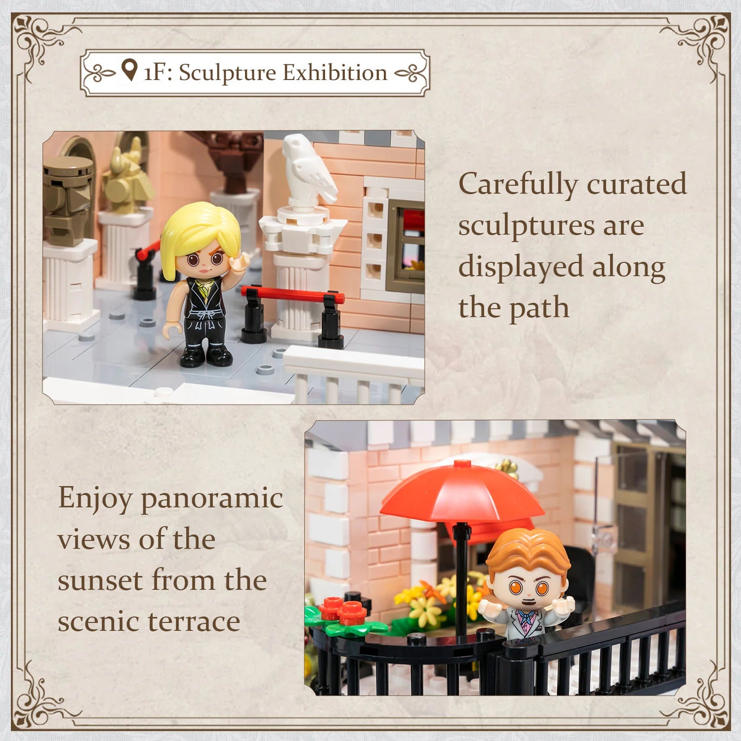 Pantasy - 85032 - Blossom Cafe - 2805 Pieces (Group Order Discount Not Applicable)