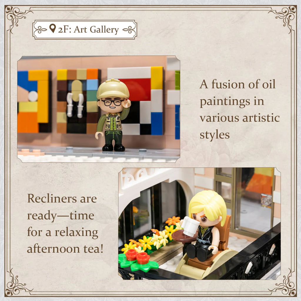 Pantasy - 85032 - Blossom Cafe - 2805 Pieces