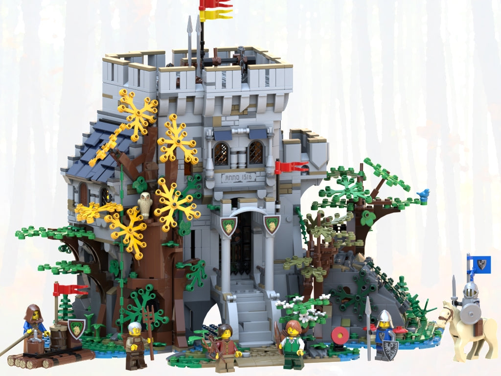 Compatible - Others - 910001 - Castle In The Forest - 1957 Pieces