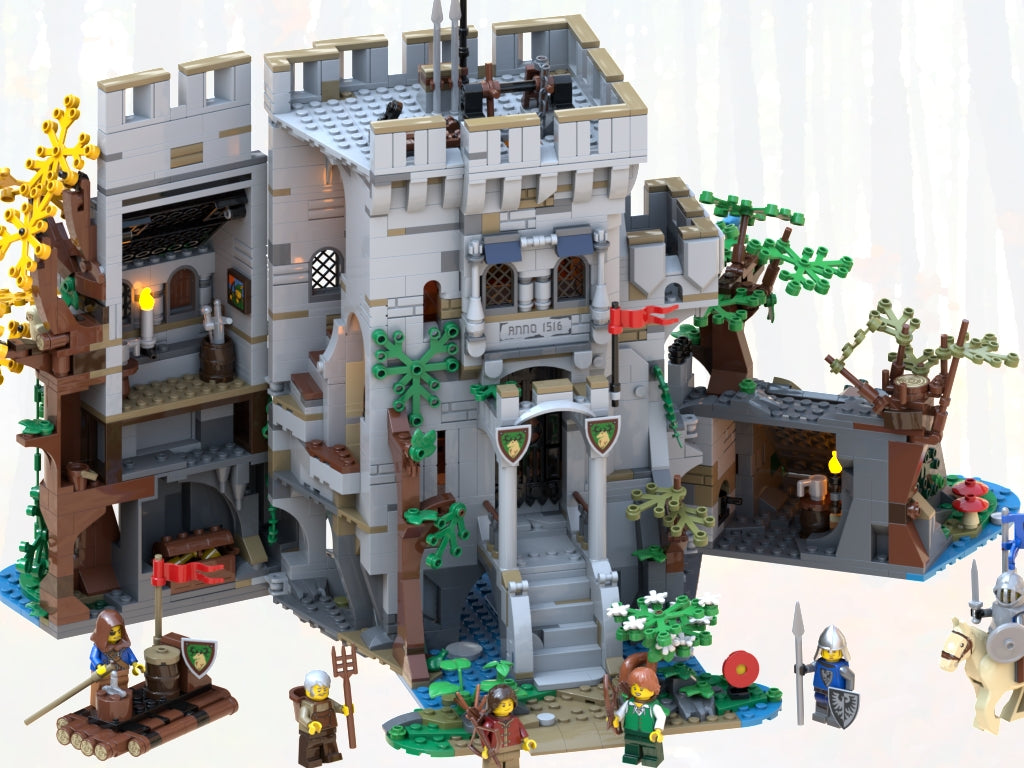 Compatible - Others - 910001 - Castle In The Forest - 1957 Pieces