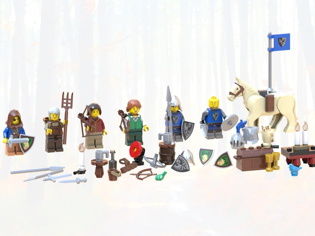 Compatible - Others - 910001 - Castle In The Forest - 1957 Pieces