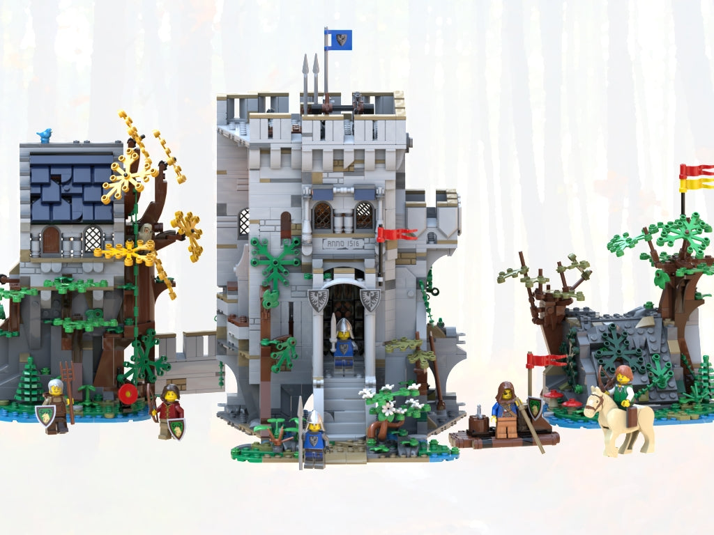 Compatible - 910001 - Castle In The Forest - 1957 Pieces