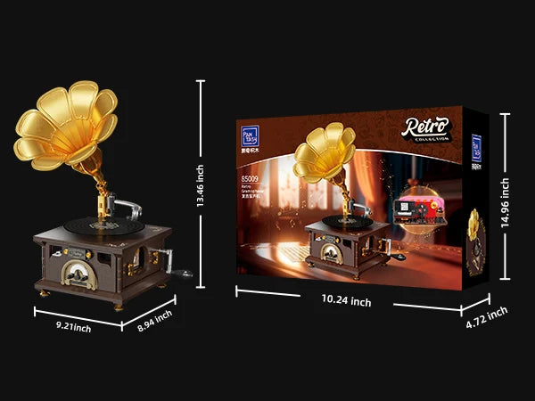 Pantasy - 85009 - Retro Gramophone - 1100 Pieces