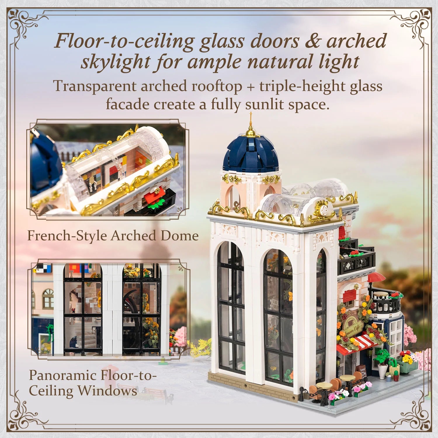 Pantasy - 85032 - Blossom Cafe - 2805 Pieces