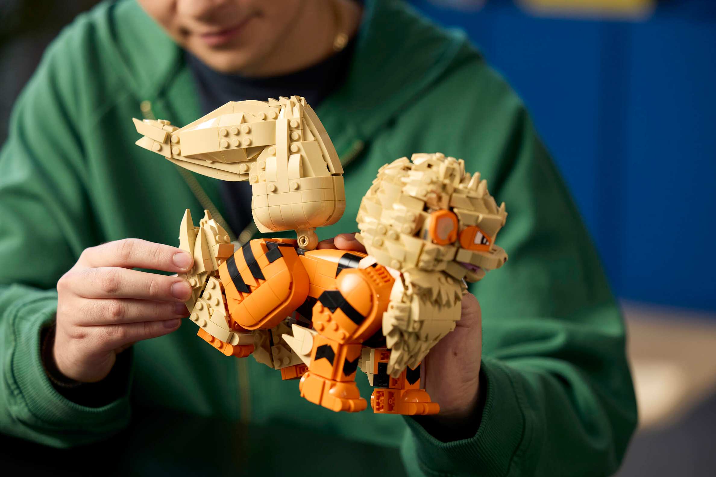 Compatible - Pokémon - 72160 - Arcanine - 1190 Pieces