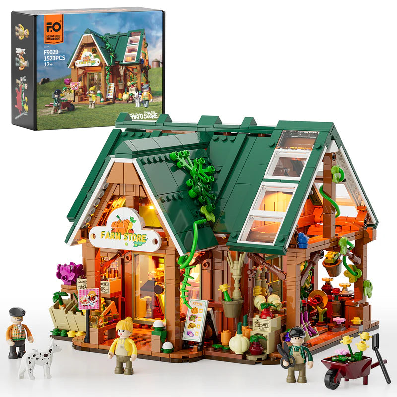 Funwhole/Lumibricks - F9029 - Farm Store - 1523 Pieces