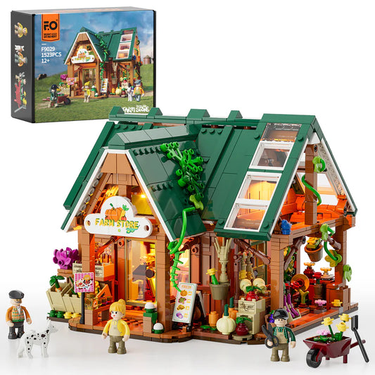 Funwhole/Lumibricks - F9029 - Farm Store - 1523 Pieces