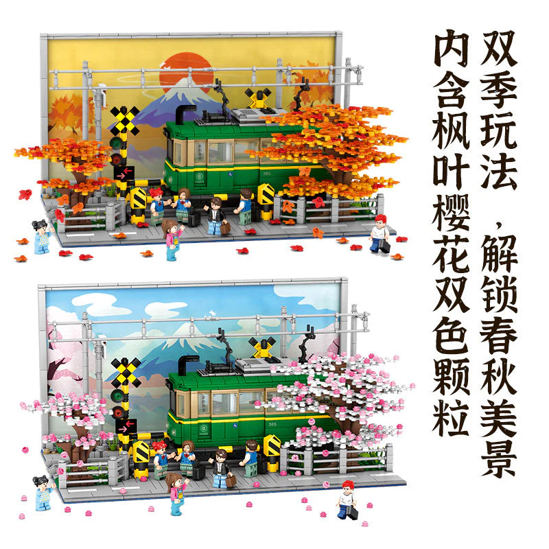 Wekki - 506000 - Kamakura Train - 1921 Pieces