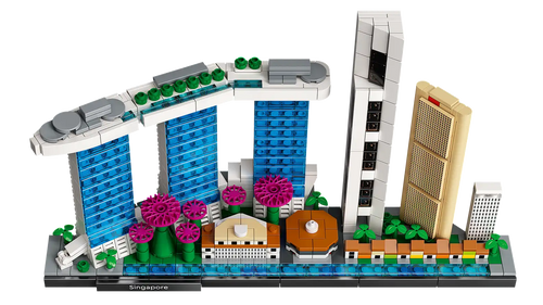 Compatible - Architecture - 21057 - Singapore City Skyline - 504 Pieces