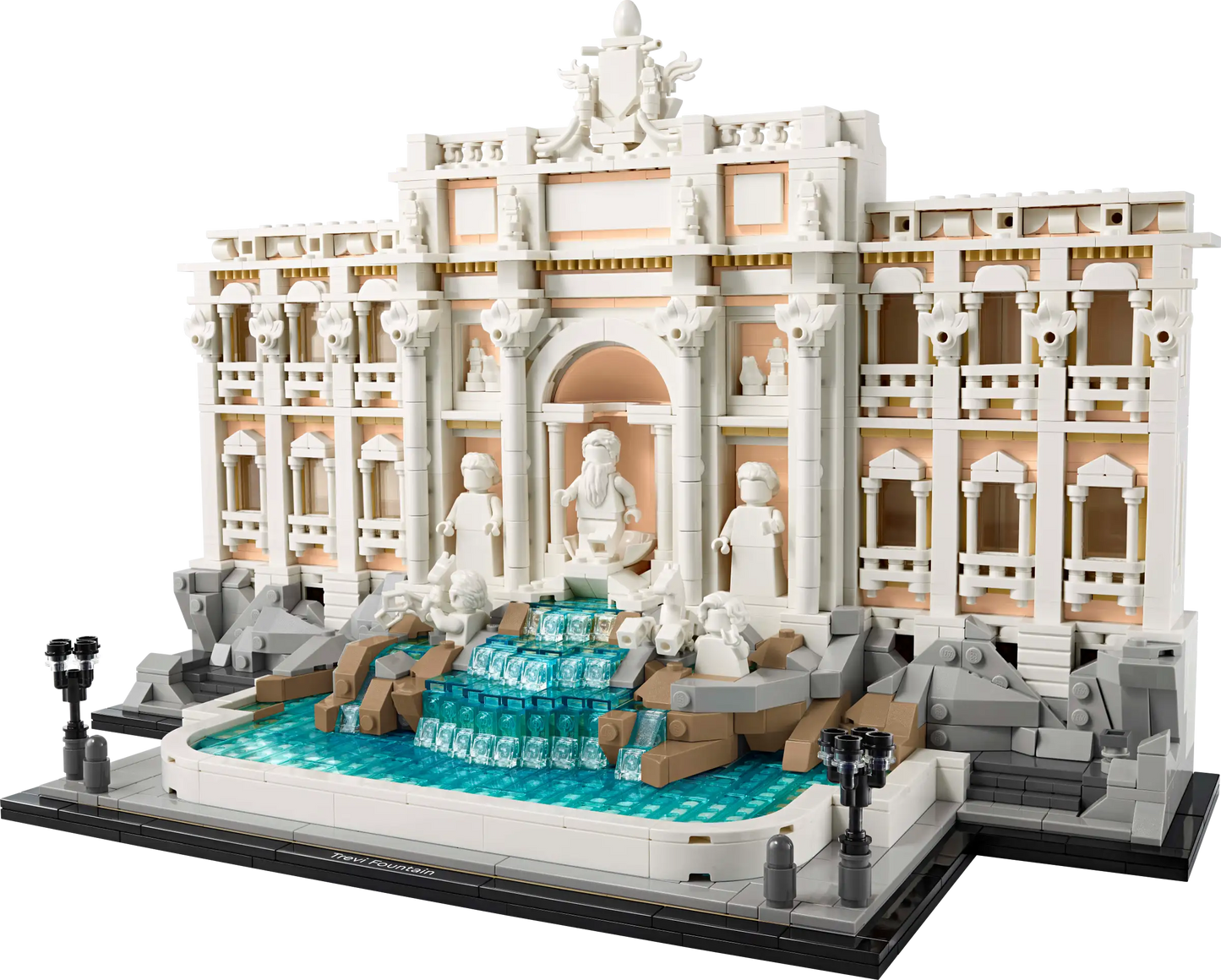 Compatible - 21062 - Trevi Fountain - 1880 Pieces