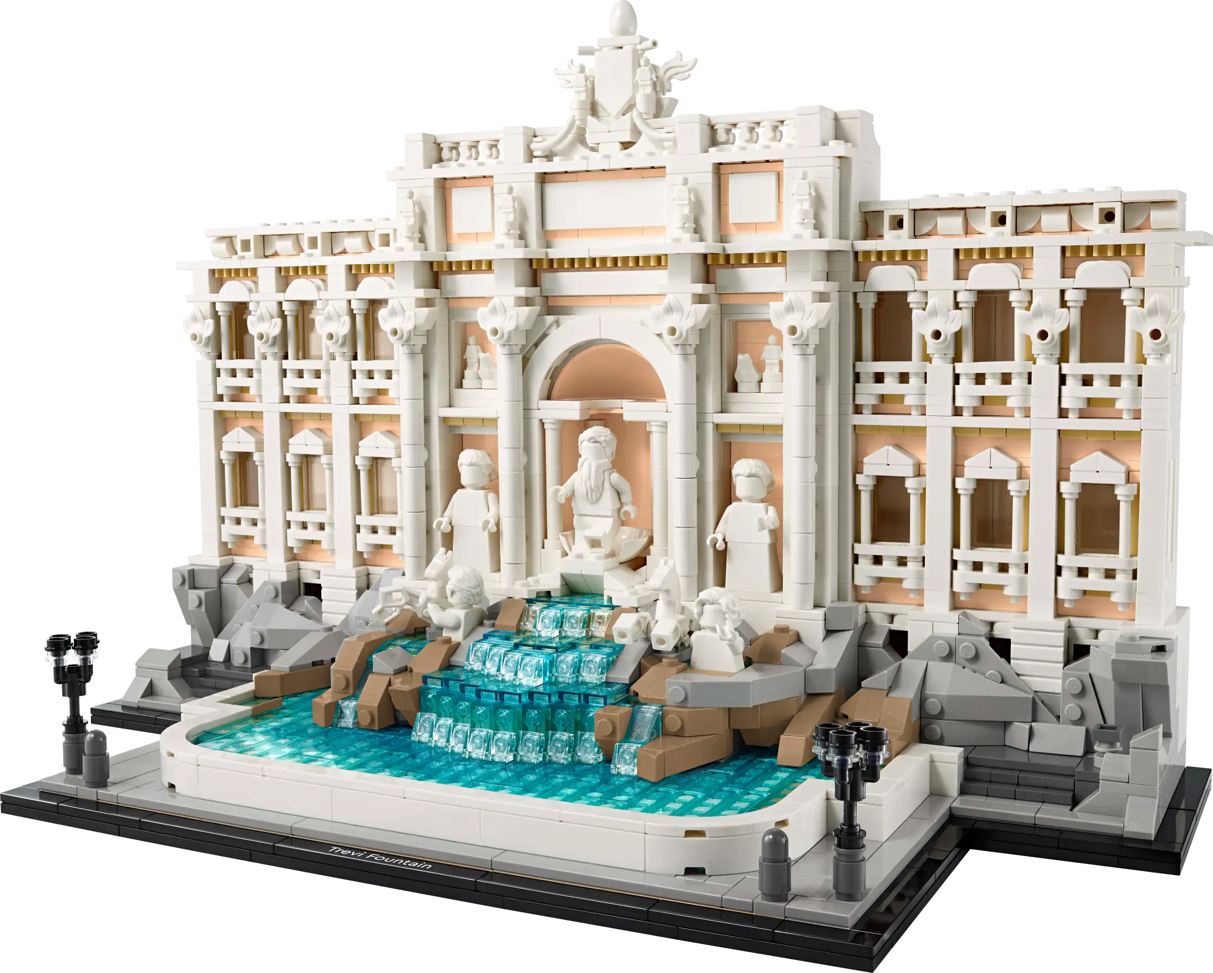 Compatible - Architecture - 21062 - Trevi Fountain - 1880 Pieces