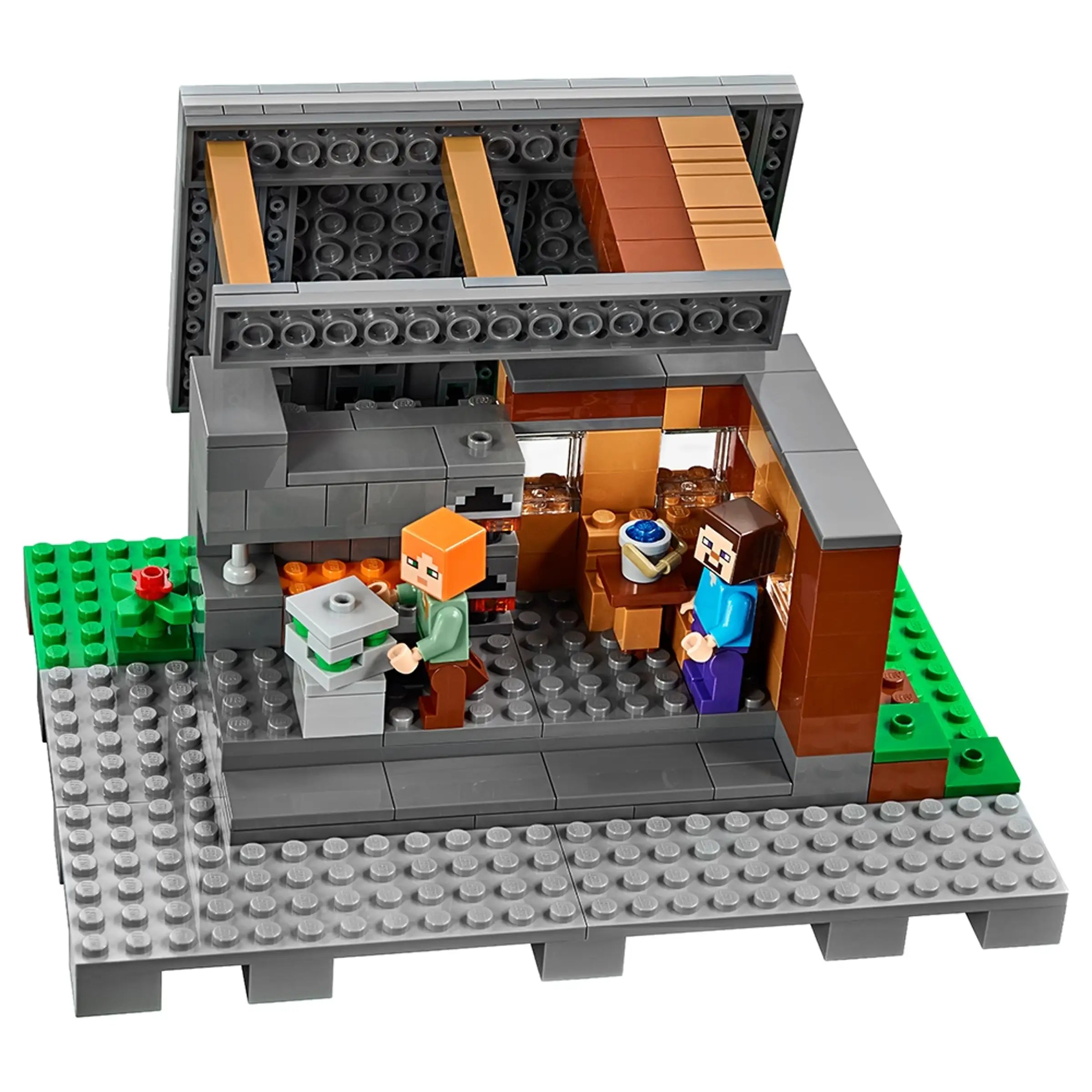 Compatible - Minecraft - 21128 - The Minecraft Village - 1600 Pieces