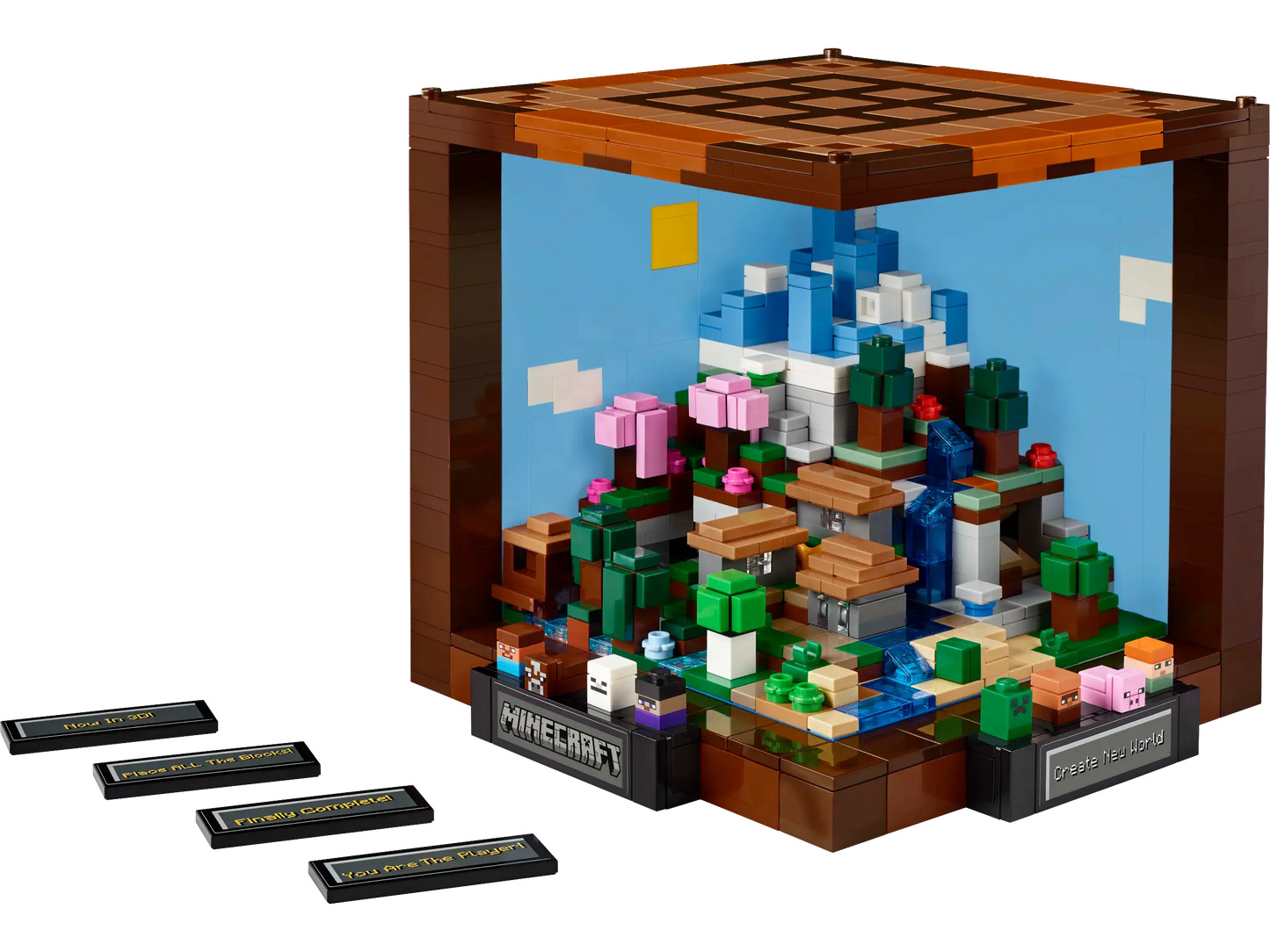 Compatible - 21265 - Minecraft - The Crafting Table - 1195 Pieces