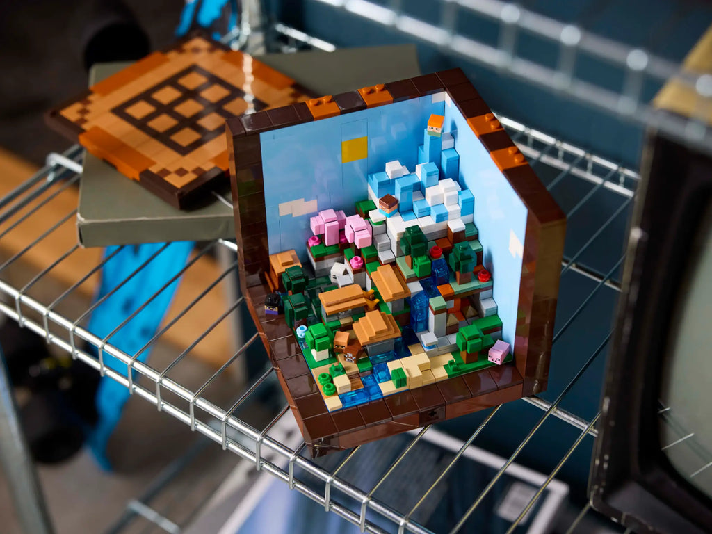 Compatible - Minecraft - 21265 - The Crafting Table - 1195 Pieces