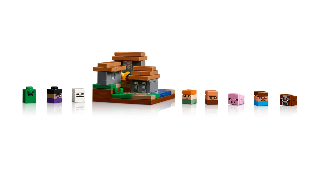 Compatible - Minecraft - 21265 - The Crafting Table - 1195 Pieces