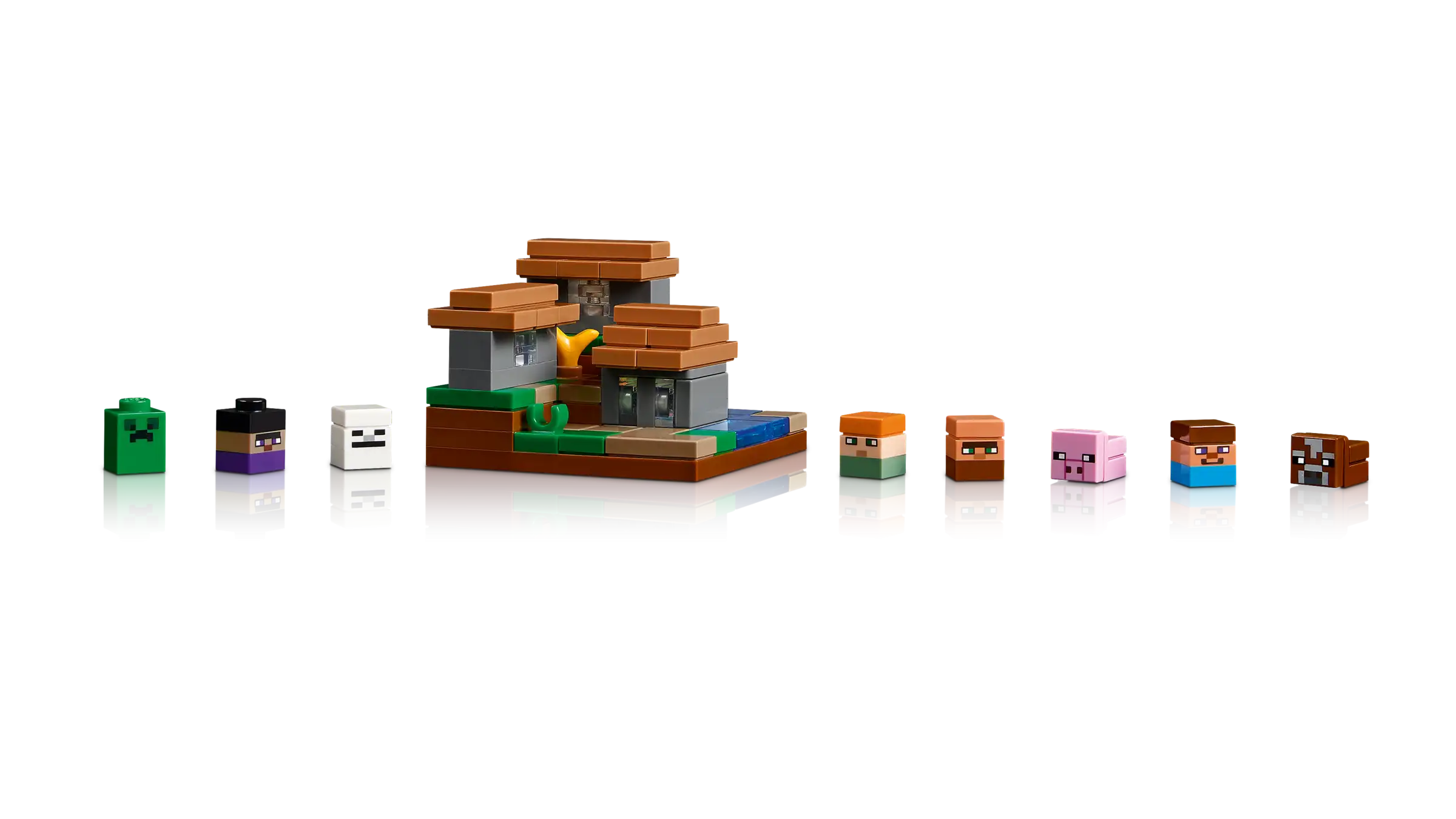Compatible - Minecraft - 21265 - The Crafting Table - 1195 Pieces