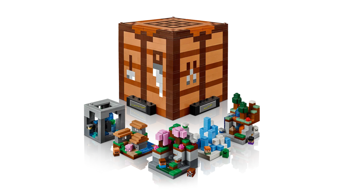 Compatible - 21265 - Minecraft - The Crafting Table - 1195 Pieces