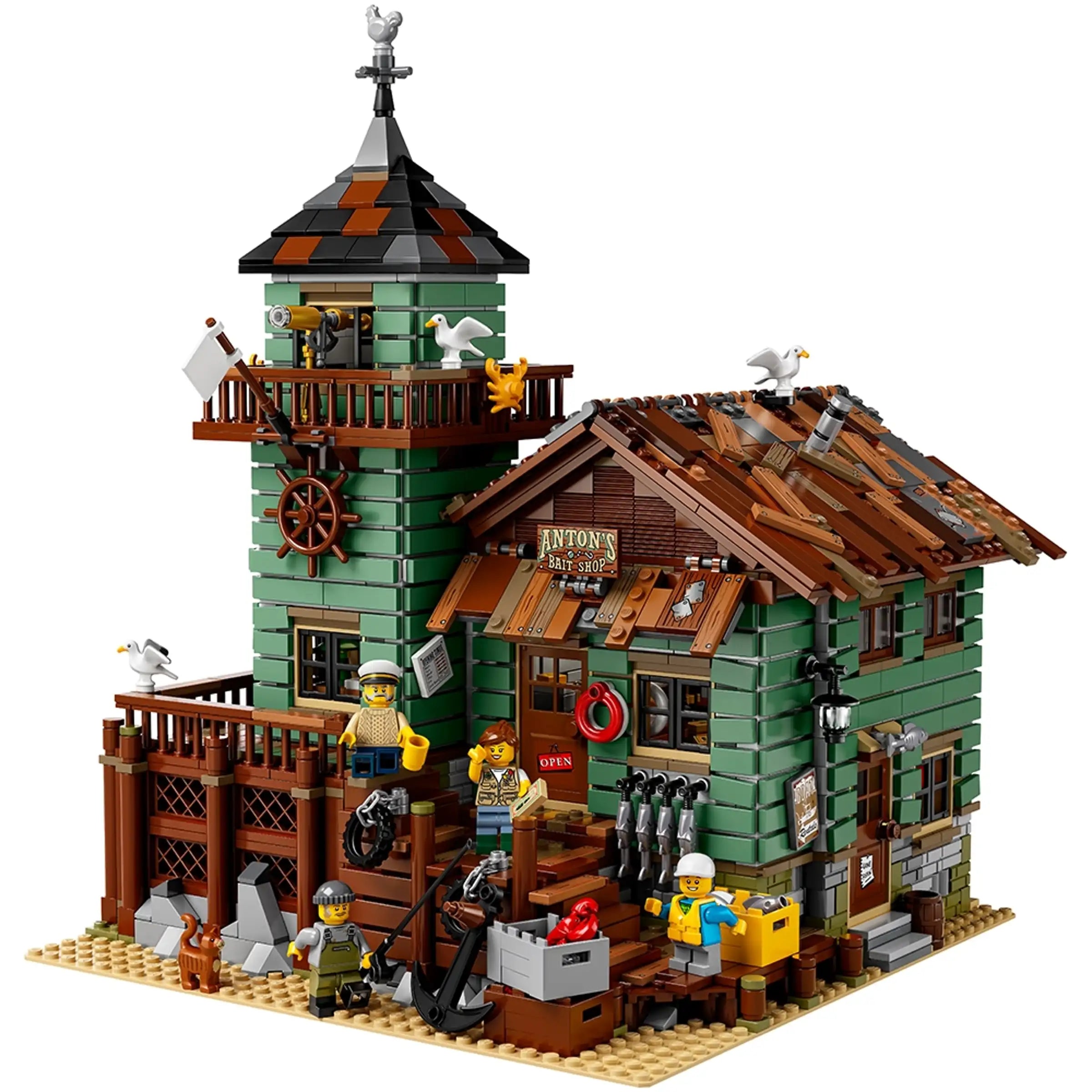 Compatible - IDEAS - 21310 - Old Fishing Store - 2049 Pieces (Group Order Discount Not Applicable)