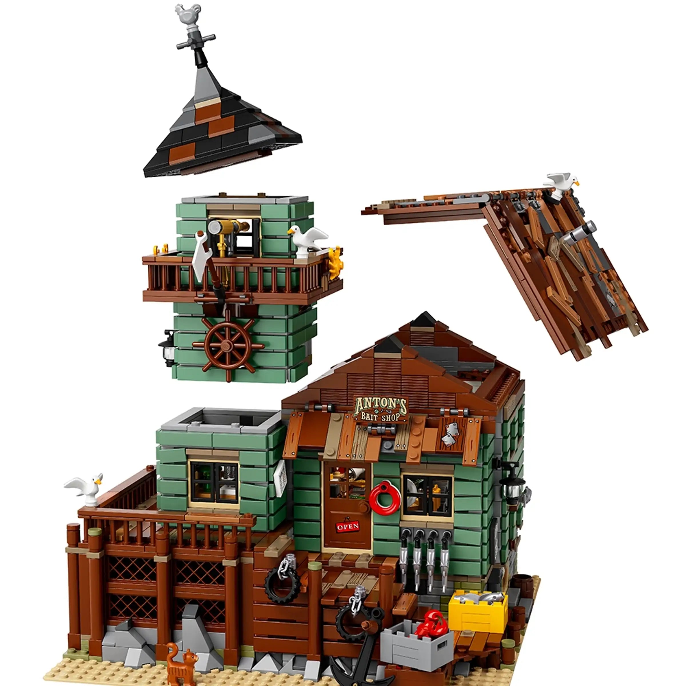 Compatible - IDEAS - 21310 - Old Fishing Store - 2049 Pieces (Group Order Discount Not Applicable)