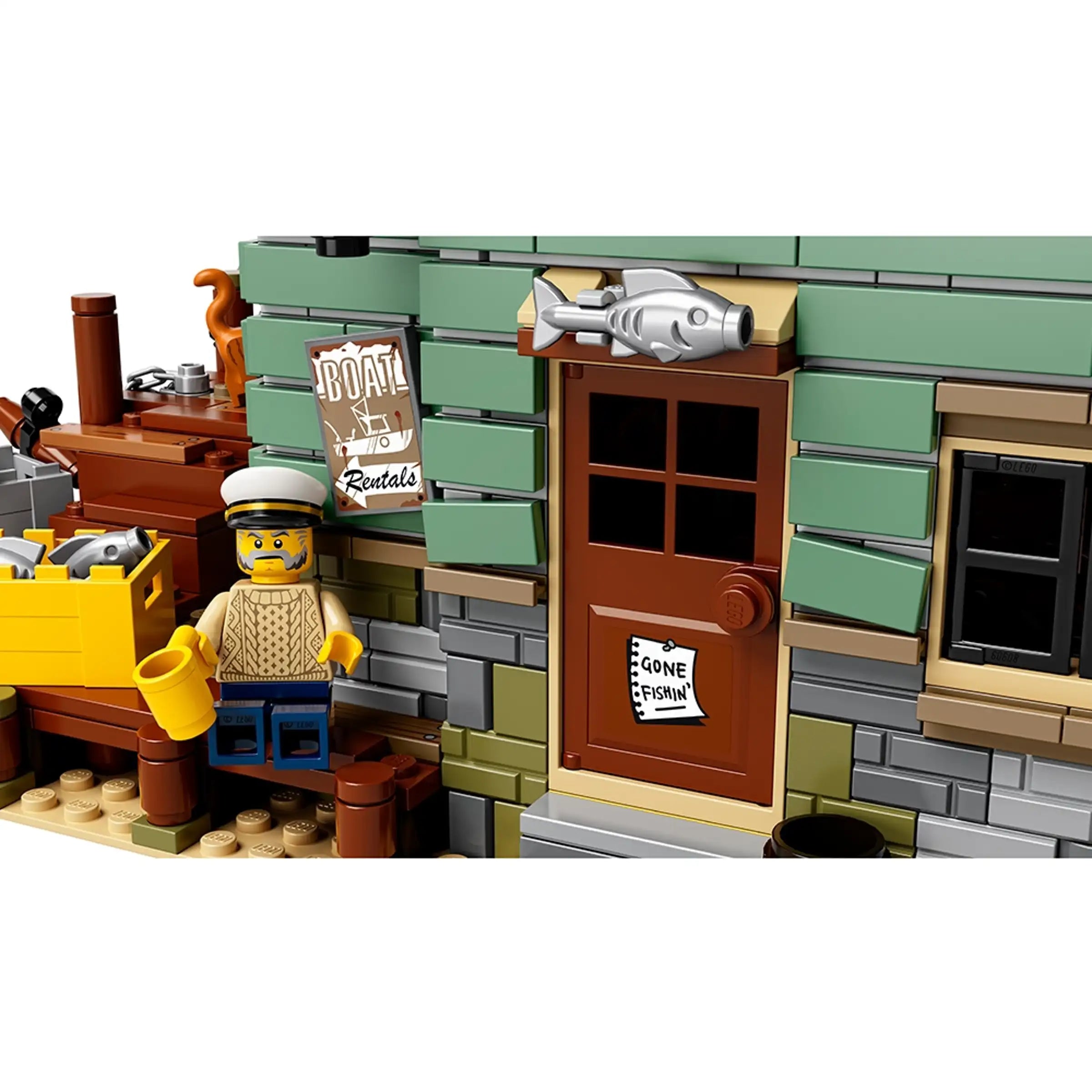 Compatible - IDEAS - 21310 - Old Fishing Store - 2049 Pieces (Group Order Discount Not Applicable)
