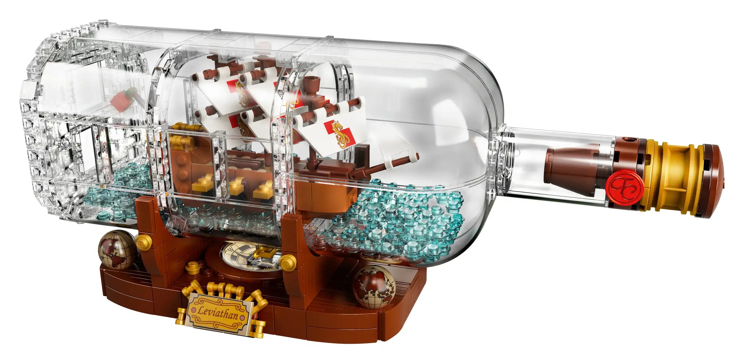 Compatible - IDEAS - 92177 - Ship In A Bottle - 962 Pieces