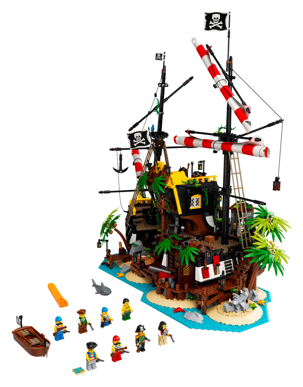 Compatible - IDEAS - 21322 - Pirates Of Barracuda Bay - 2545 Pieces