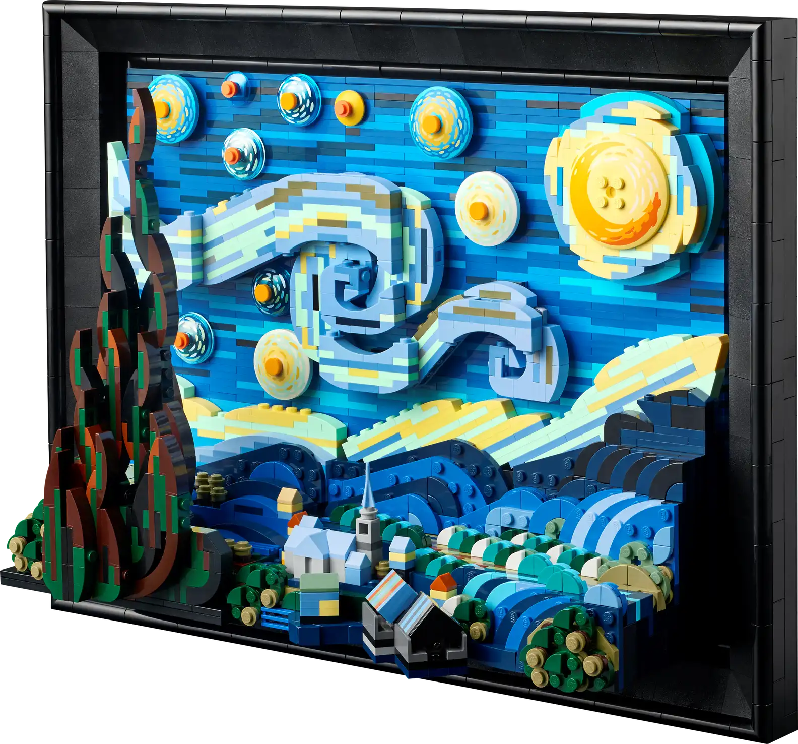 Compatible 21333 - IDEAS - Vincent Van Gogh - Starry Night - 2316 Pieces (Group Order Discount Not Applicable)