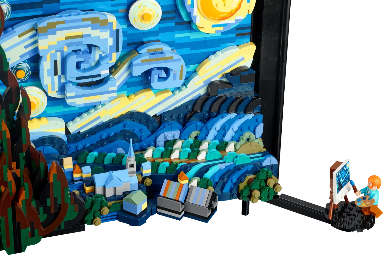 Compatible 21333 - IDEAS - Vincent Van Gogh - Starry Night - 2316 Pieces (Group Order Discount Not Applicable)
