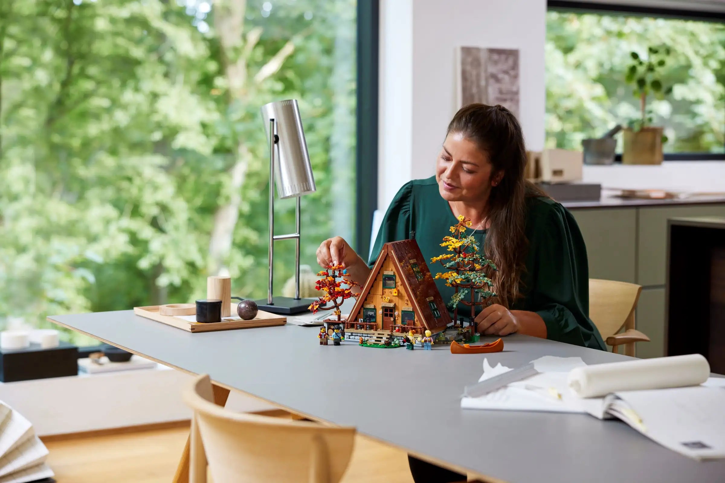 Compatible - IDEAS - 21338 - A Frame Cabin - 2082 Pieces