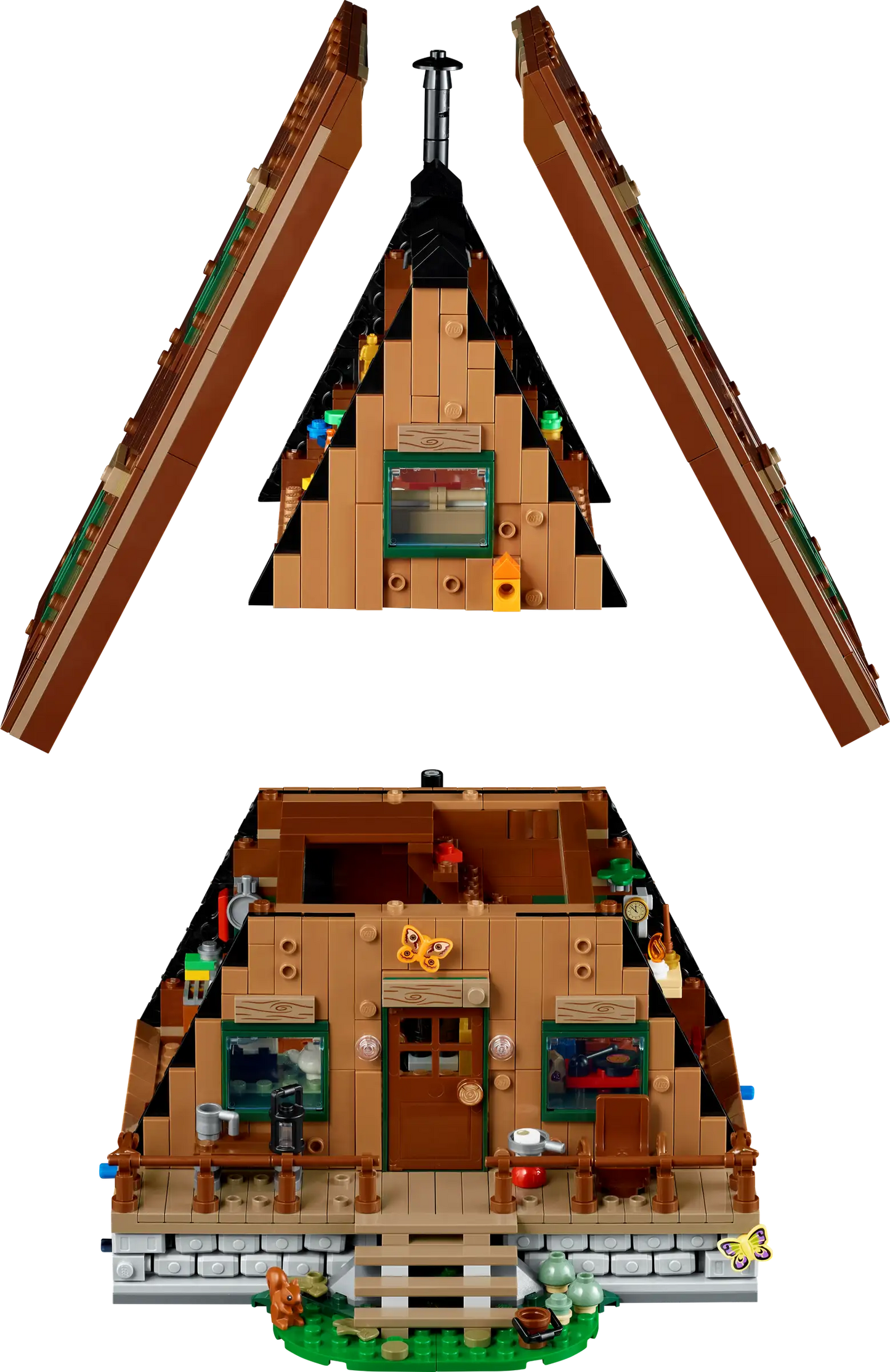 Compatible - 21338 - A Frame Cabin - 2082 Pieces