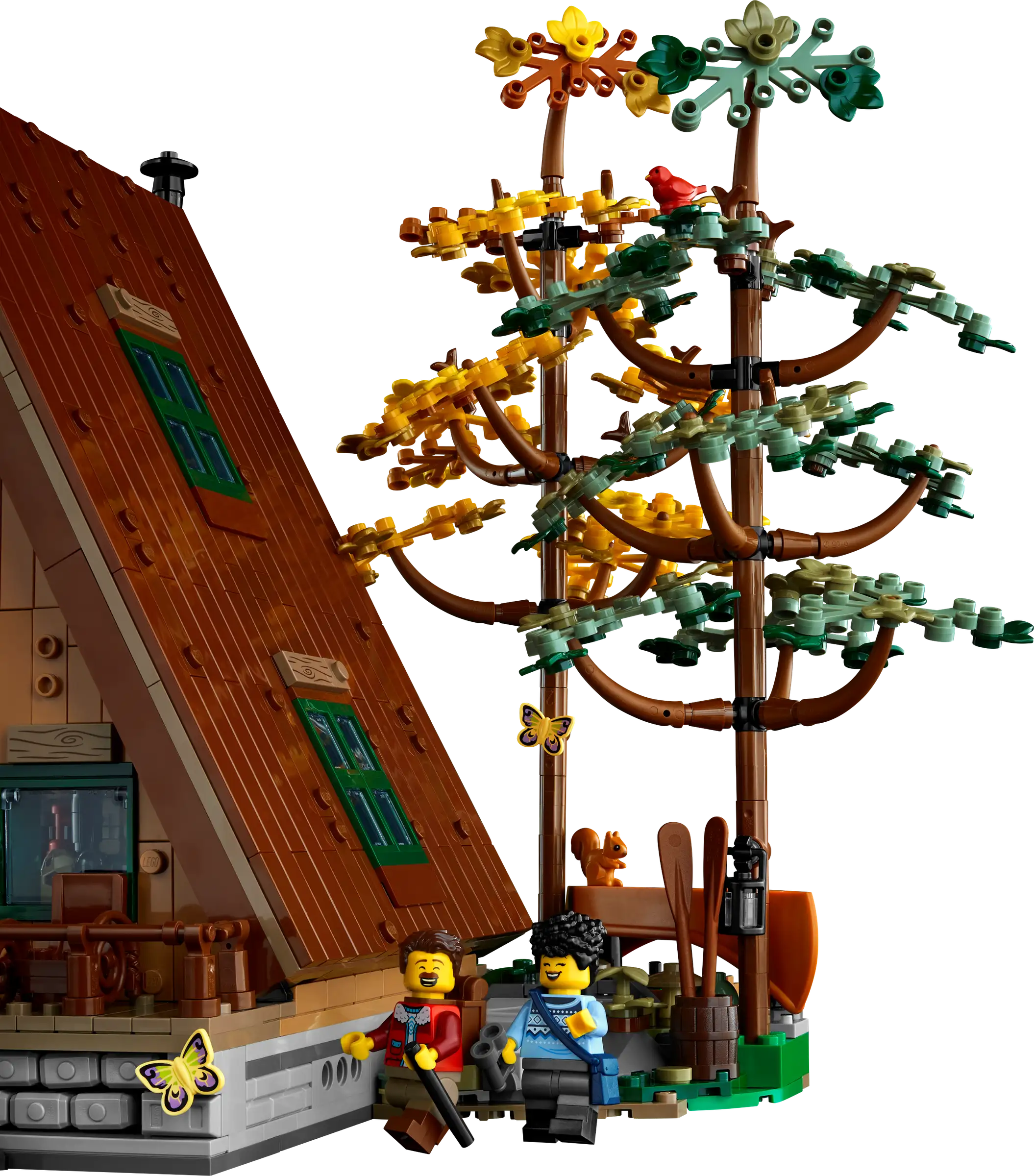 Compatible - IDEAS - 21338 - A Frame Cabin - 2082 Pieces