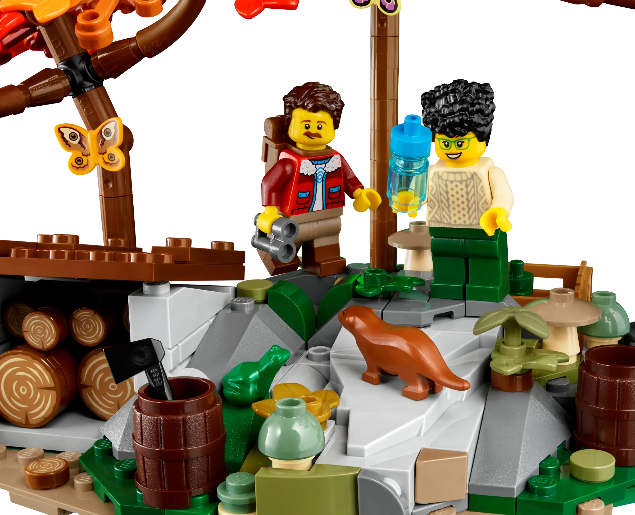 Compatible - IDEAS - 21338 - A Frame Cabin - 2082 Pieces