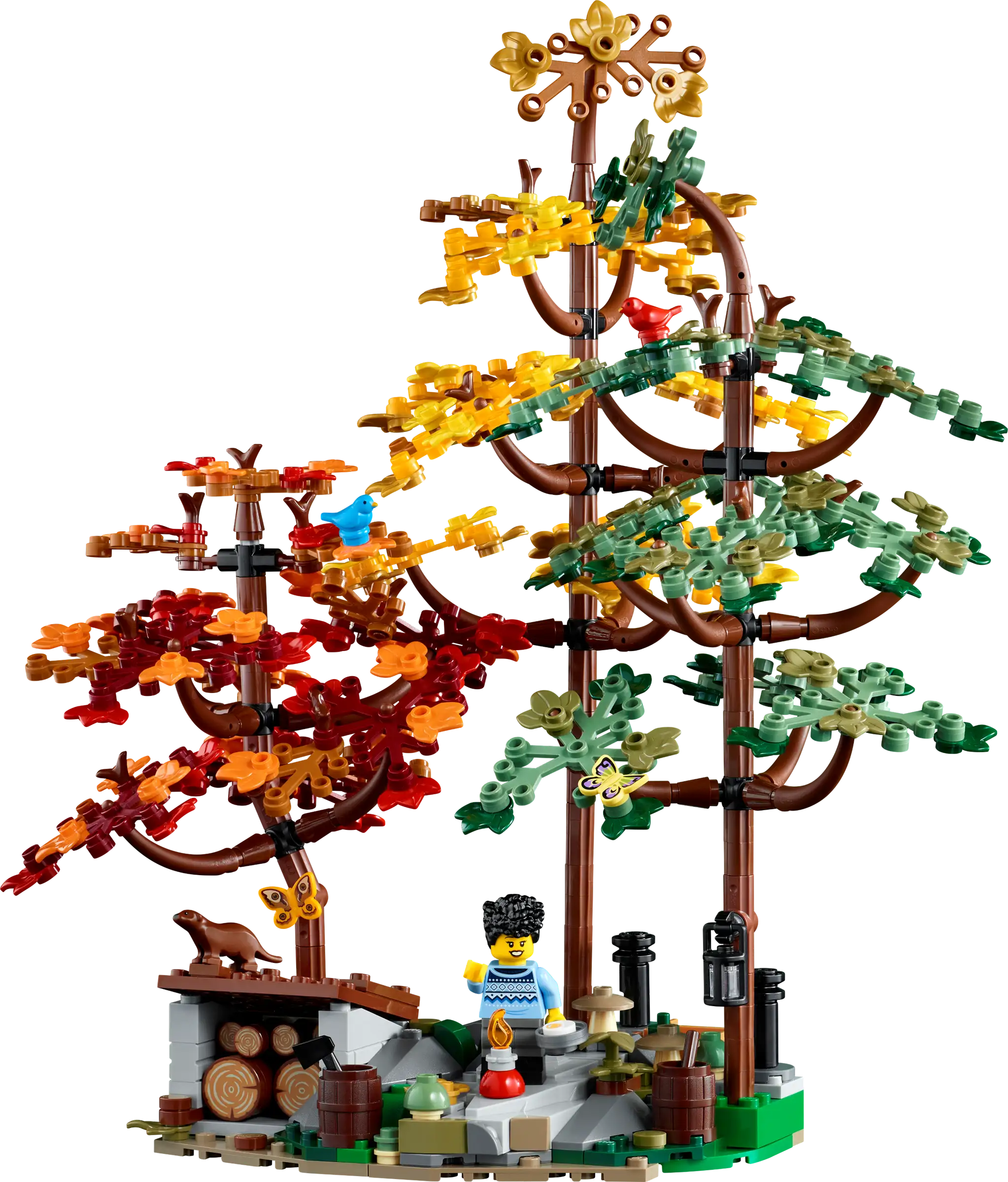 Compatible - IDEAS - 21338 - A Frame Cabin - 2082 Pieces