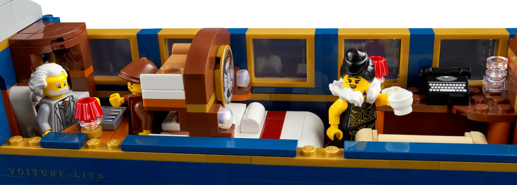 Compatible - IDEAS - 21344 - The Orient Express Train - 2504 Pieces